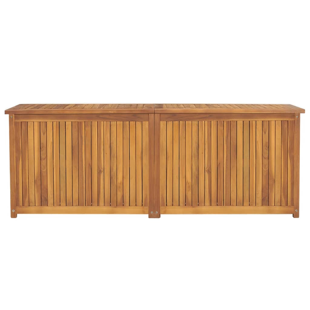 Cassa da Giardino 150x50x55 cm in Legno Massello di Teak 318733