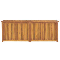 Cassa da Giardino 150x50x55 cm in Legno Massello di Teak 318733