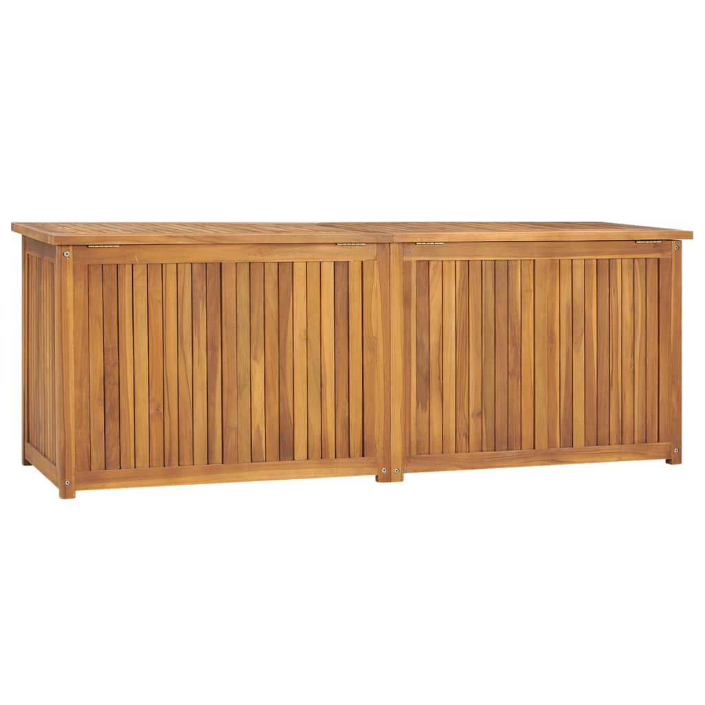 Cassa da Giardino 150x50x55 cm in Legno Massello di Teak 318733