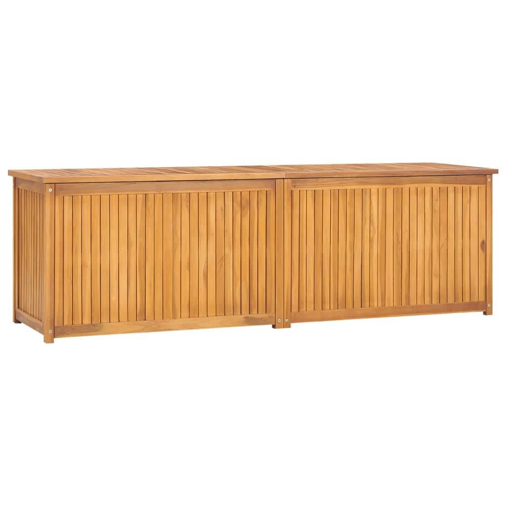 Cassa da Giardino 175x50x55 cm in Legno Massello di Teak cod mxl 71263