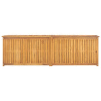 Cassa da Giardino 175x50x55 cm in Legno Massello di Teak cod mxl 71263