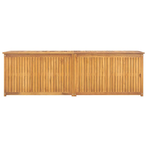 Cassa da Giardino 175x50x55 cm in Legno Massello di Teak cod mxl 71263