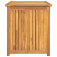 Cassa da Giardino 200x50x55 cm in Legno Massello di Teak 318735