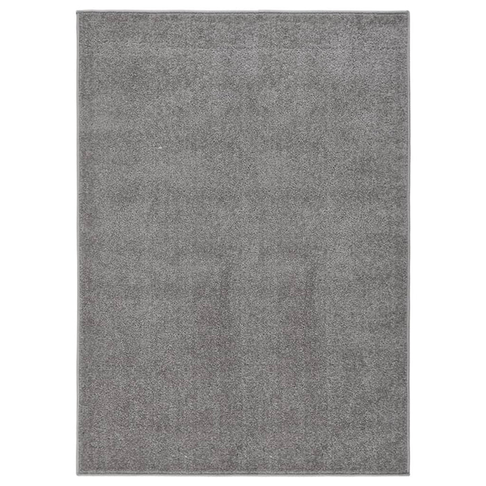 Tappeto a Pelo Corto 140x200 cm Grigio cod mxl 57972