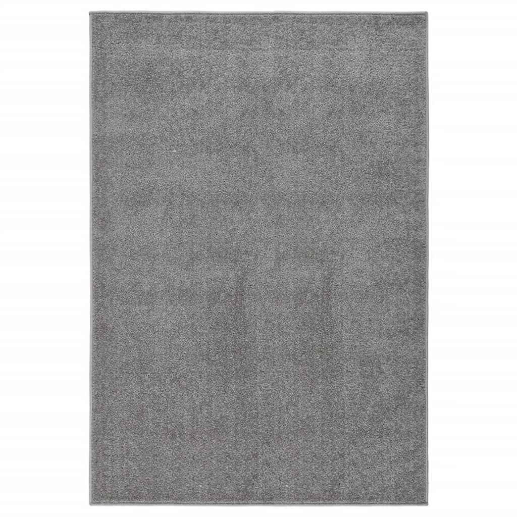 Tappeto a Pelo Corto 200x290 cm Grigio 340318