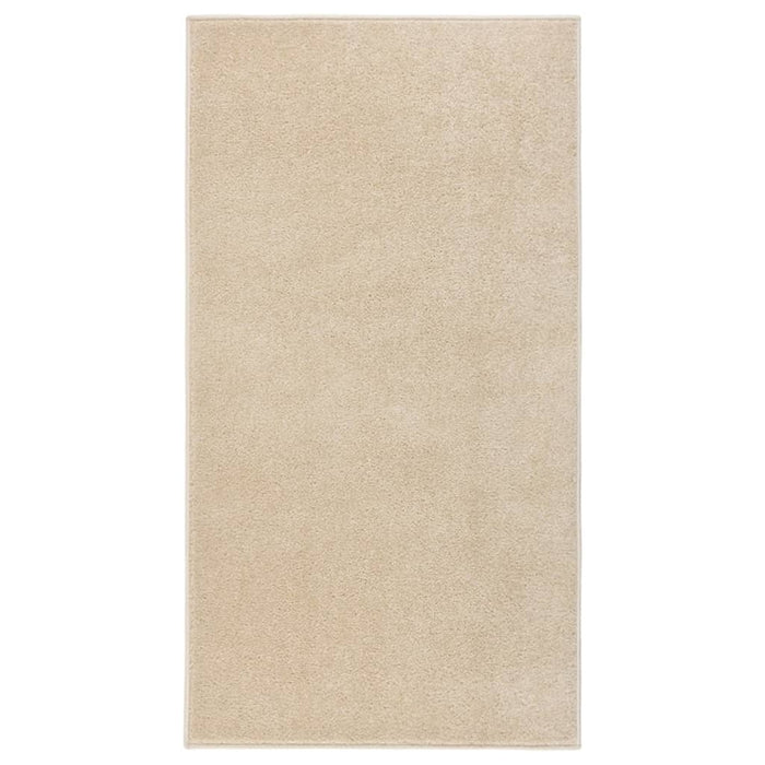 Tappeto a Pelo Corto 80x150 cm Beige 340329