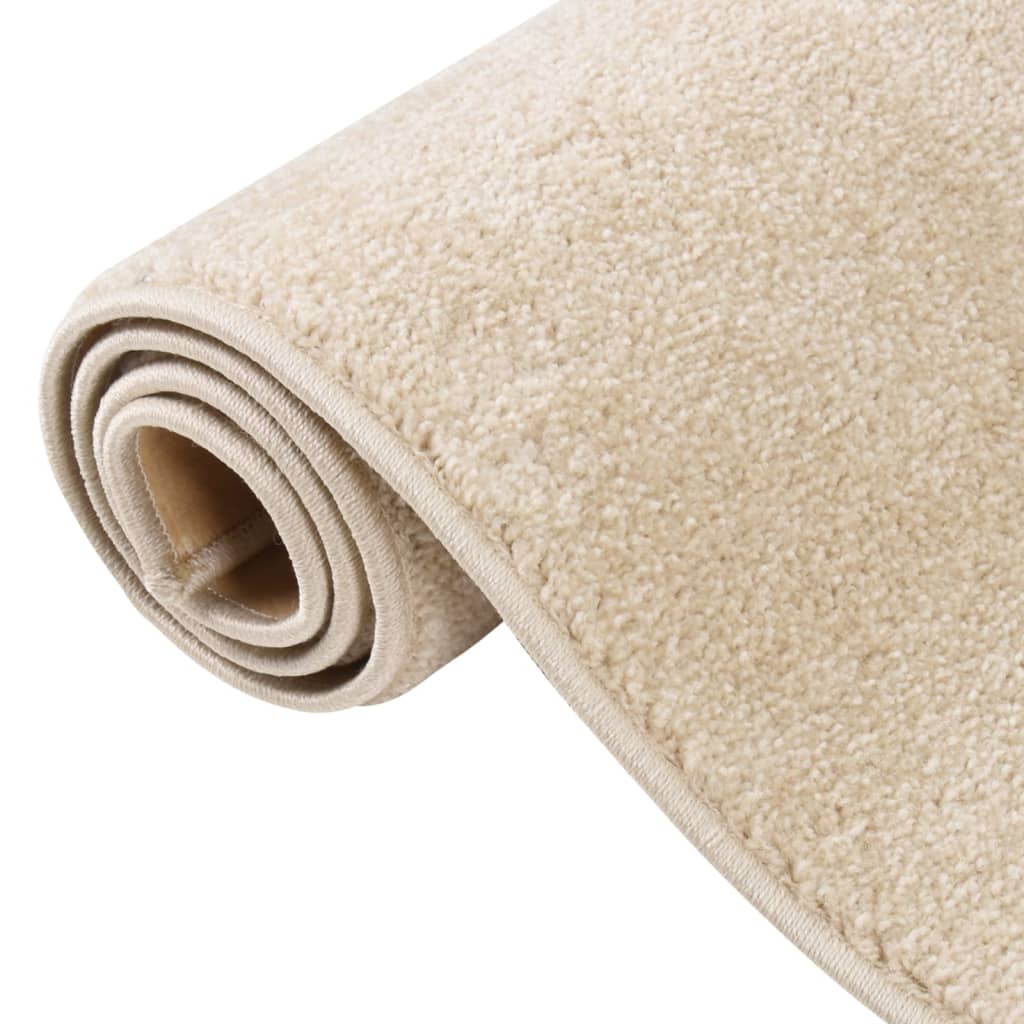 Tappeto a Pelo Corto 80x150 cm Beige cod mxl 63251