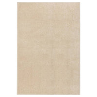 Tappeto a Pelo Corto 160x230 cm Beige 340333