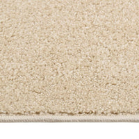 Tappeto a Pelo Corto 160x230 cm Beige 340333