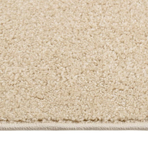 Tappeto a Pelo Corto 160x230 cm Beige 340333