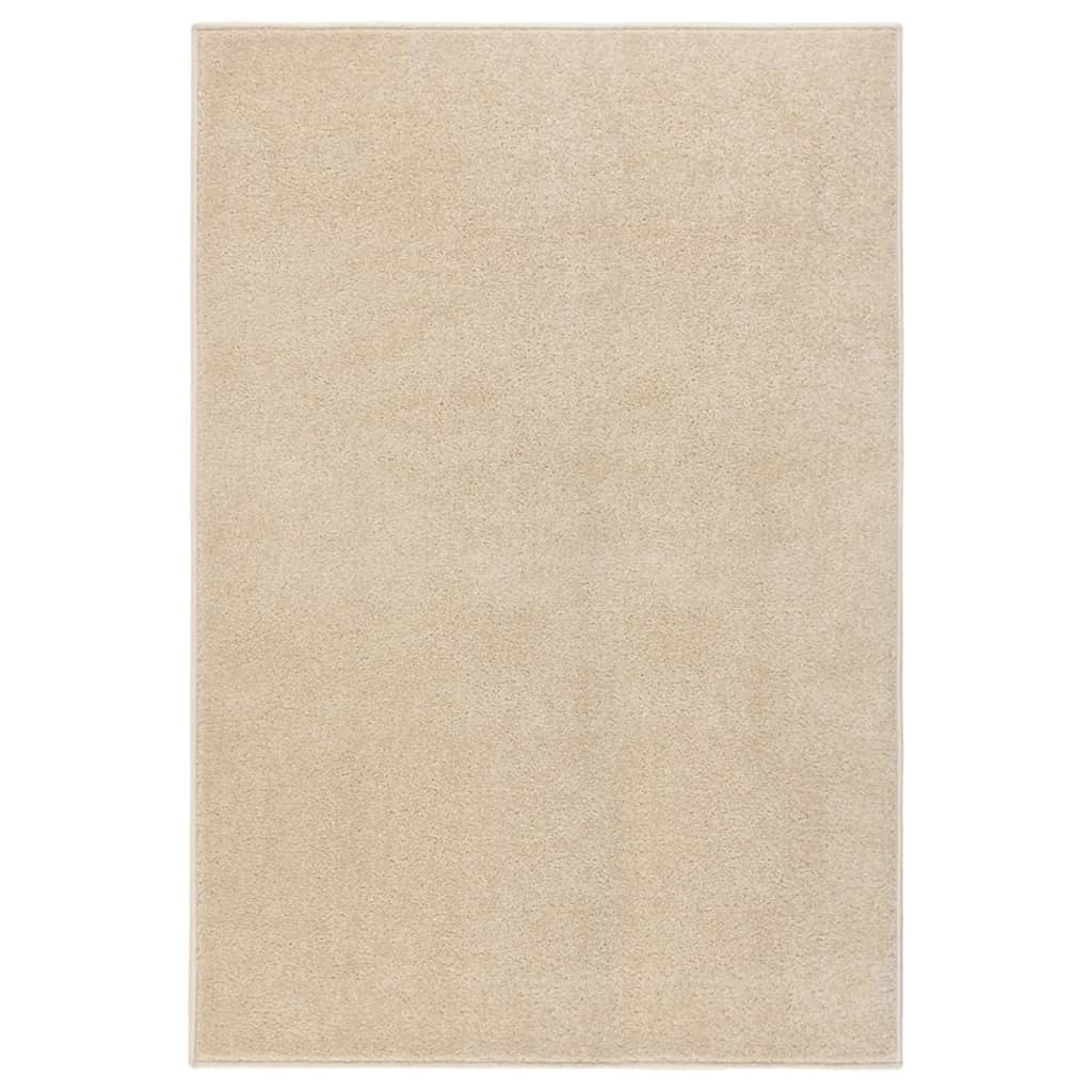 Tappeto a Pelo Corto 200x290 cm Beige 340334