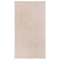 Tappeto a Pelo Corto 80x150 cm Beige Scuro 340337