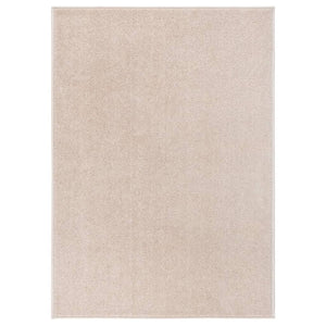 Tappeto a Pelo Corto 120x170 cm Beige Scuro 340339