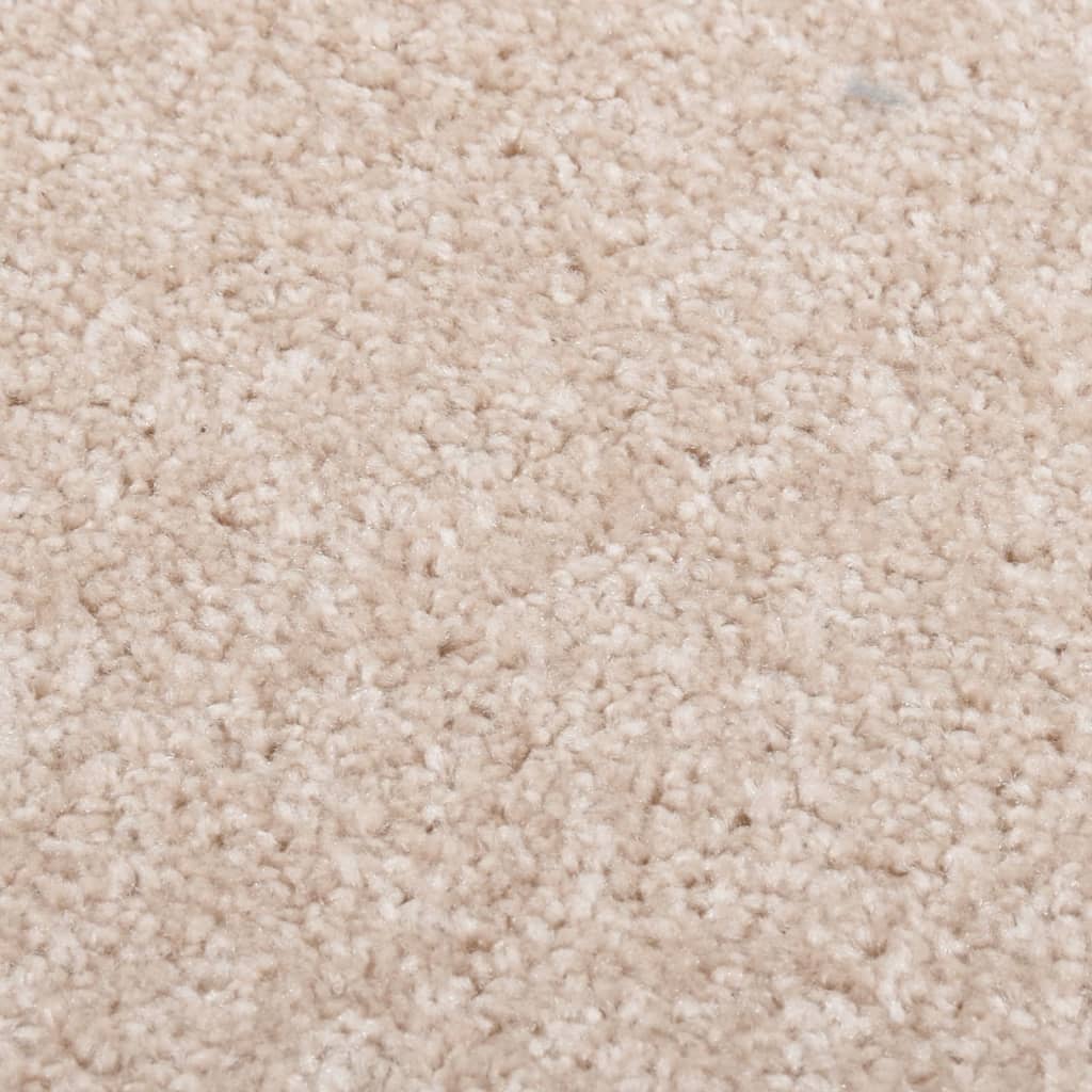 Tappeto a Pelo Corto 120x170 cm Beige Scuro 340339