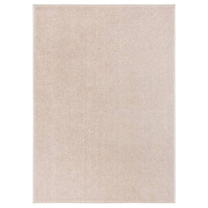 Tappeto a Pelo Corto 140x200 cm Beige Scuro 340340