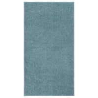 Tappeto a Pelo Corto 80x150 cm Blu 340345