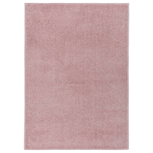 Tappeto a Pelo Corto 140x200 cm Rosa cod mxl 58074