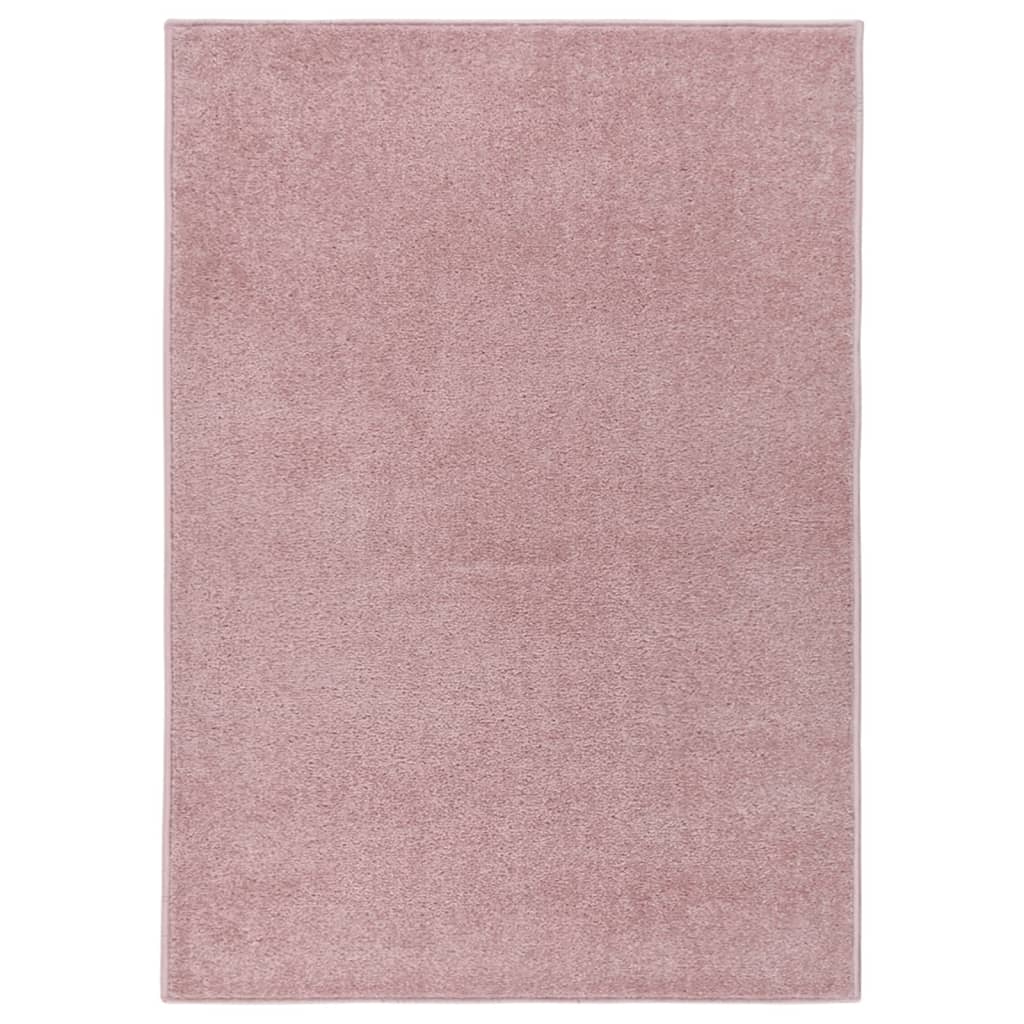 Tappeto a Pelo Corto 240x340 cm Rosa 340367