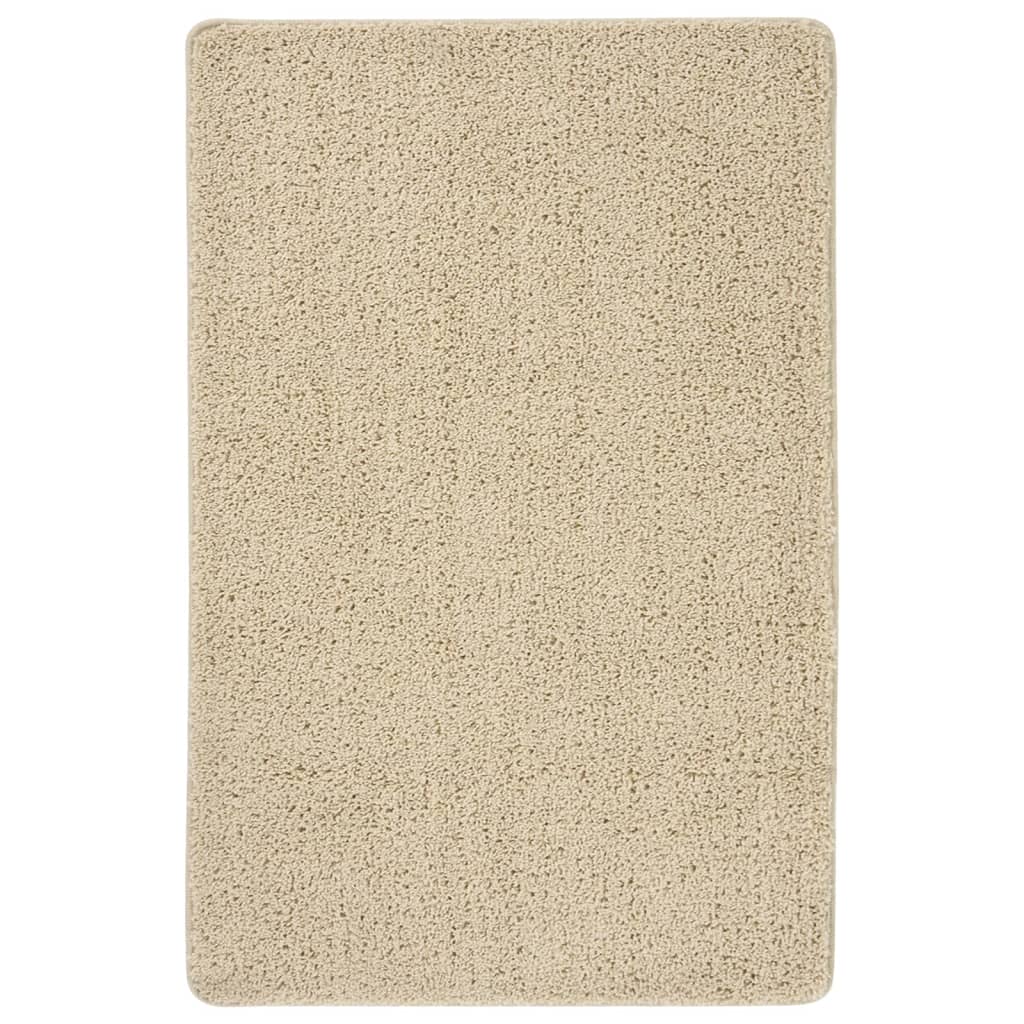 Tappeto Shaggy Crema 200x290 cm Antiscivolo 340391