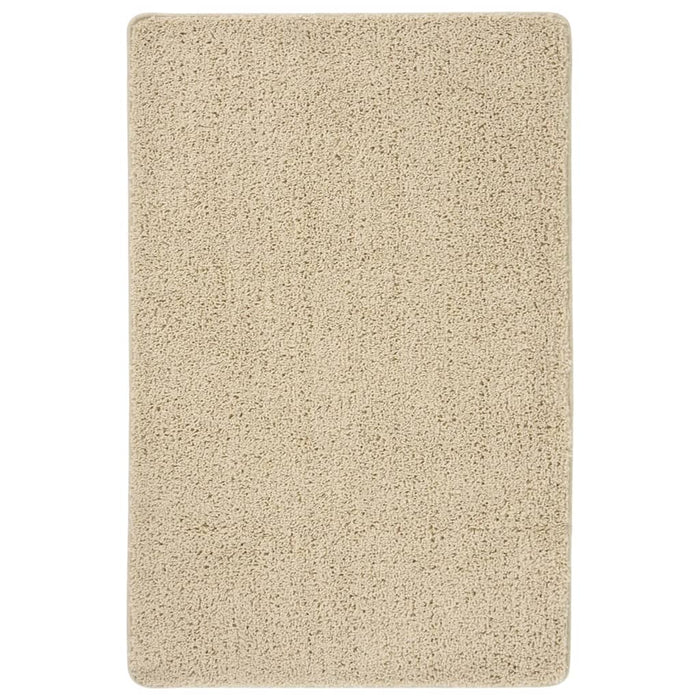 Tappeto Shaggy Crema 200x290 cm Antiscivolo 340391