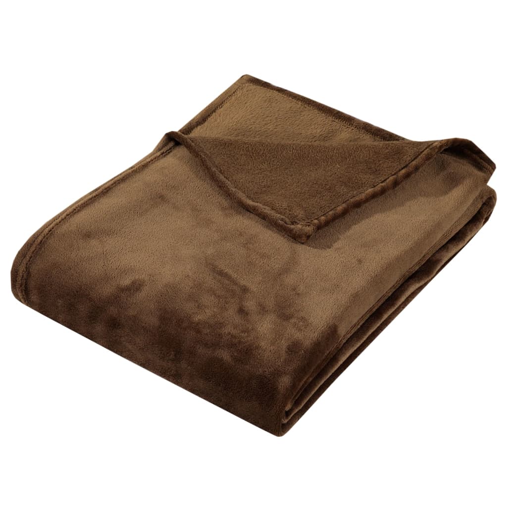 Coperta Marrone Cacao 150x200 cm in Poliesterecod mxl 79206