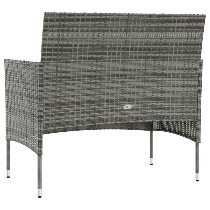 Set Divani da Giardino 16 pz con Cuscini in Polyrattan Grigio cod mxl 51048