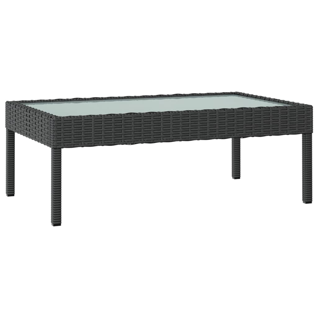 Set Divani da Giardino 16 pz con Cuscini in Polyrattan Nero cod mxl 45881