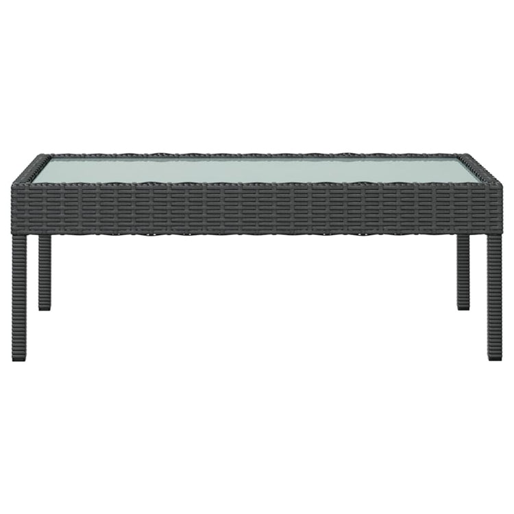 Set Divani da Giardino 16 pz con Cuscini in Polyrattan Nero cod mxl 45881