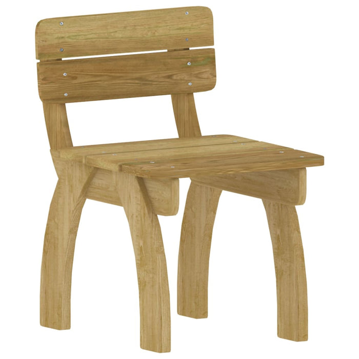 Set da Pranzo da Giardino 4 pz in Legno di Pino Impregnato 3096603