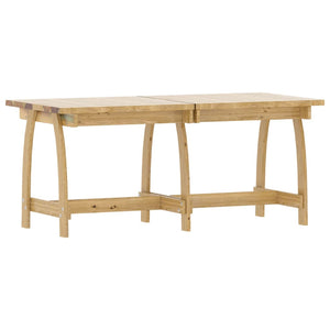 Set da Pranzo da Giardino 3 pz in Legno di Pino Impregnato 3096605