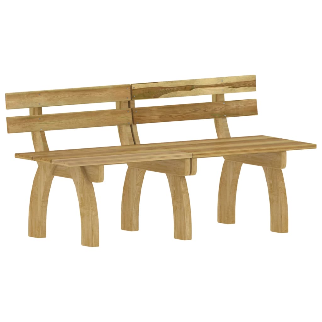 Set da Pranzo da Giardino 3 pz in Legno di Pino Impregnato 3096605