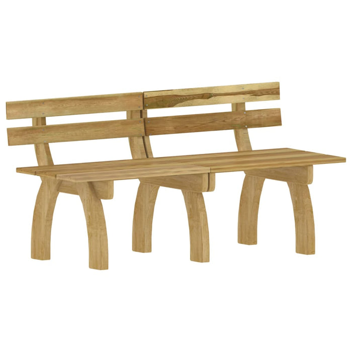 Set da Pranzo da Giardino 3 pz in Legno di Pino Impregnato 3096605