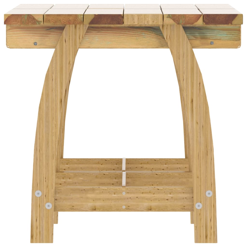 Set da Pranzo da Giardino 3 pz in Legno di Pino Impregnato 3096607