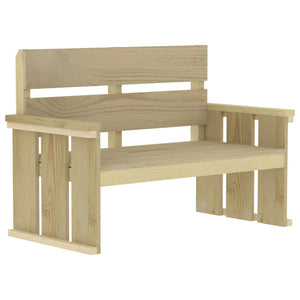 Set da Pranzo da Giardino 3 pz in Legno di Pino Impregnato 3096611