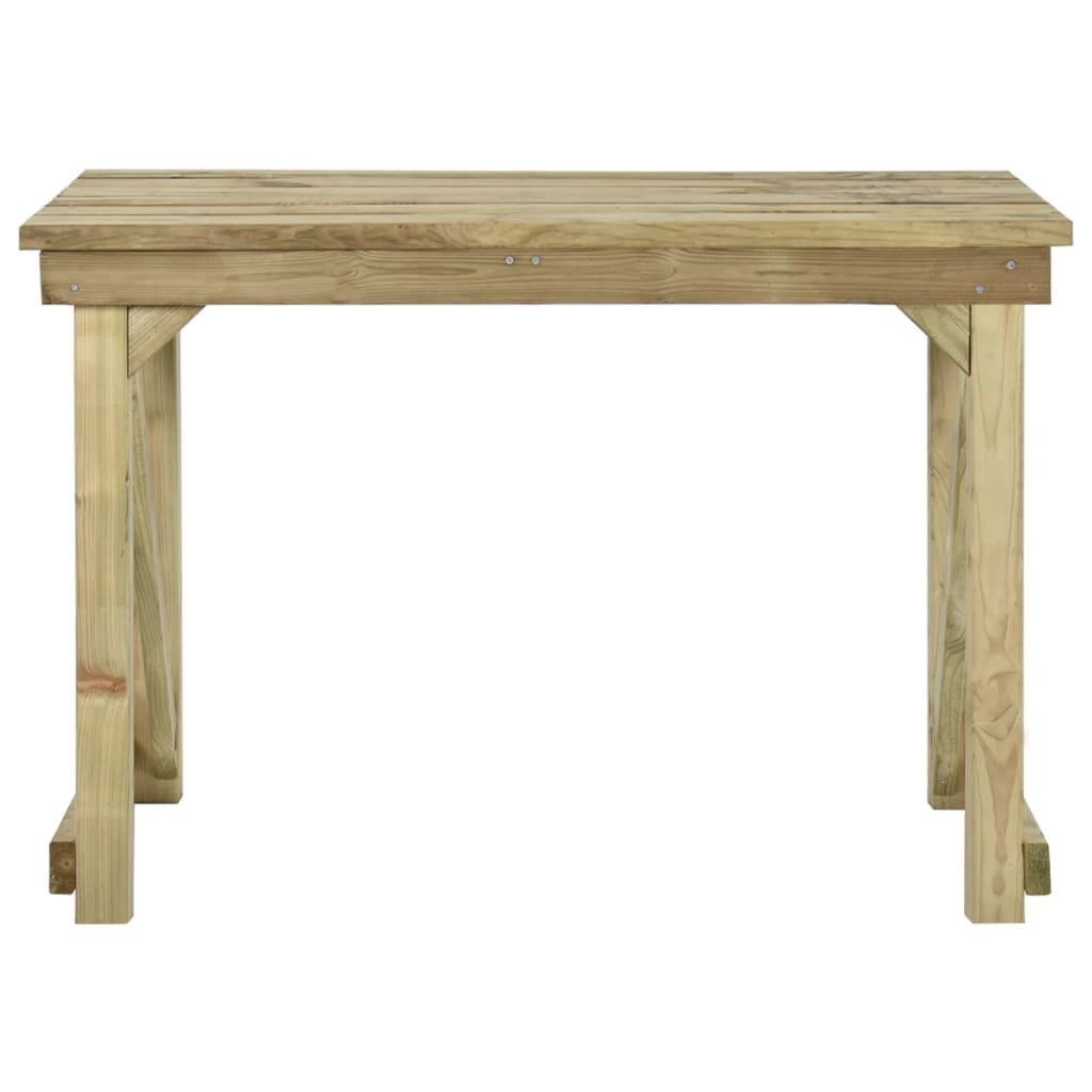 Set da Pranzo da Giardino 3 pz in Legno di Pino Impregnato 3096616