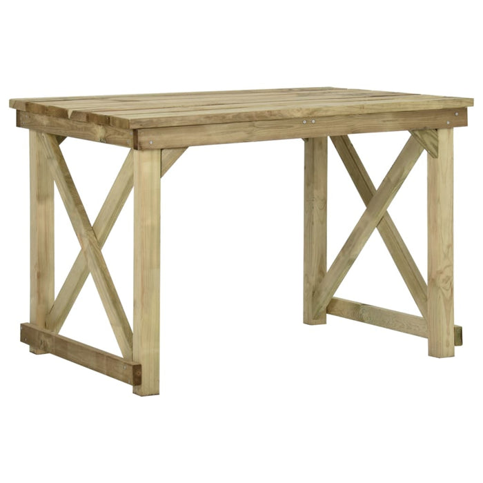 Set da Pranzo da Giardino 3 pz in Legno di Pino Impregnato 3096616