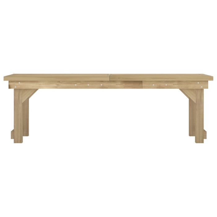 Set da Pranzo per Giardino 3 pz in Legno di Pino Impregnato cod mxl 35991