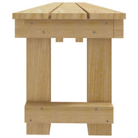 Set da Pranzo da Giardino 3 pz in Legno di Pino Impregnato cod mxl 39498