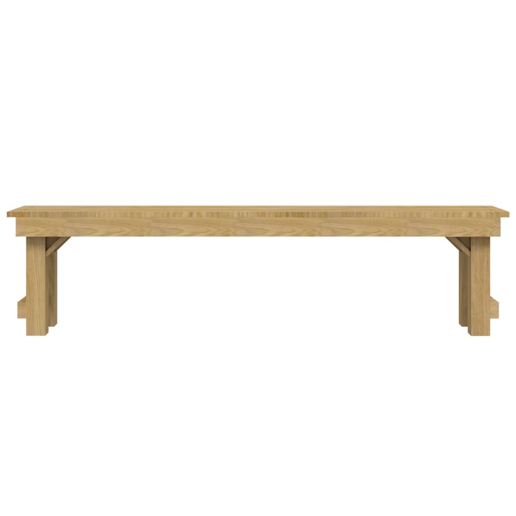 Set da Pranzo da Giardino 3 pz in Legno di Pino Impregnato cod mxl 39498