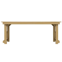 Set da Pranzo da Giardino 3 pz in Legno di Pino Impregnato cod mxl 39498