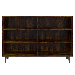 Credenza Rovere Fumo 103,5x35x70 cm in Truciolato