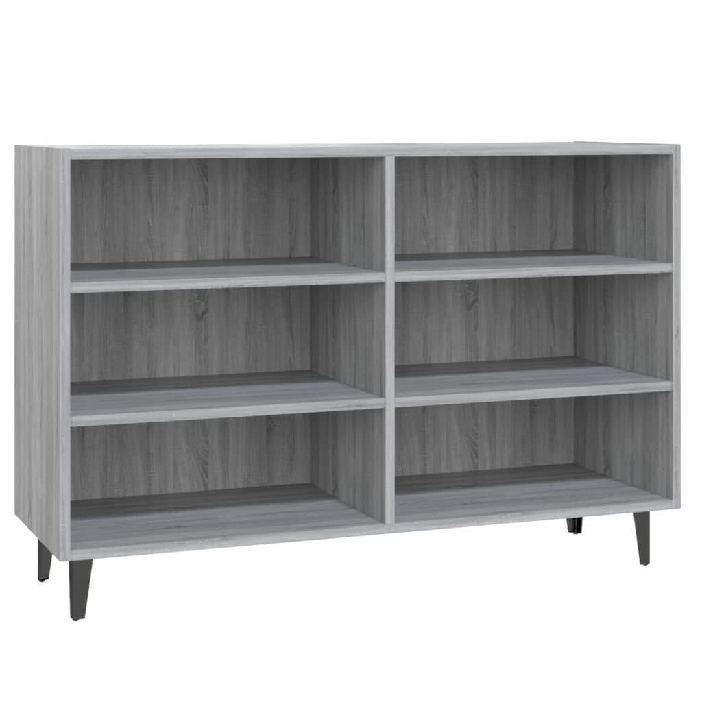 Credenza Grigio Sonoma 103,5x35x70 cm in Truciolato