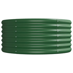 Vaso da Giardino Acciaio Verniciato a Polvere 296x80x36cm Verde cod mxl 67130