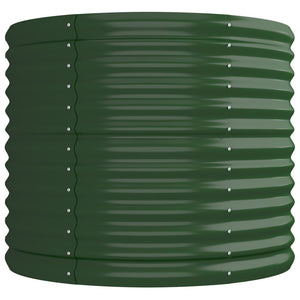 Vaso da Giardino Acciaio Verniciato a Polvere 224x80x68cm Verde cod mxl 48258