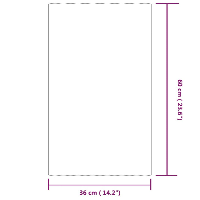 Pannelli Tetto 12pz Acciaio Verniciato Polvere Marrone 60x36 cm 319125