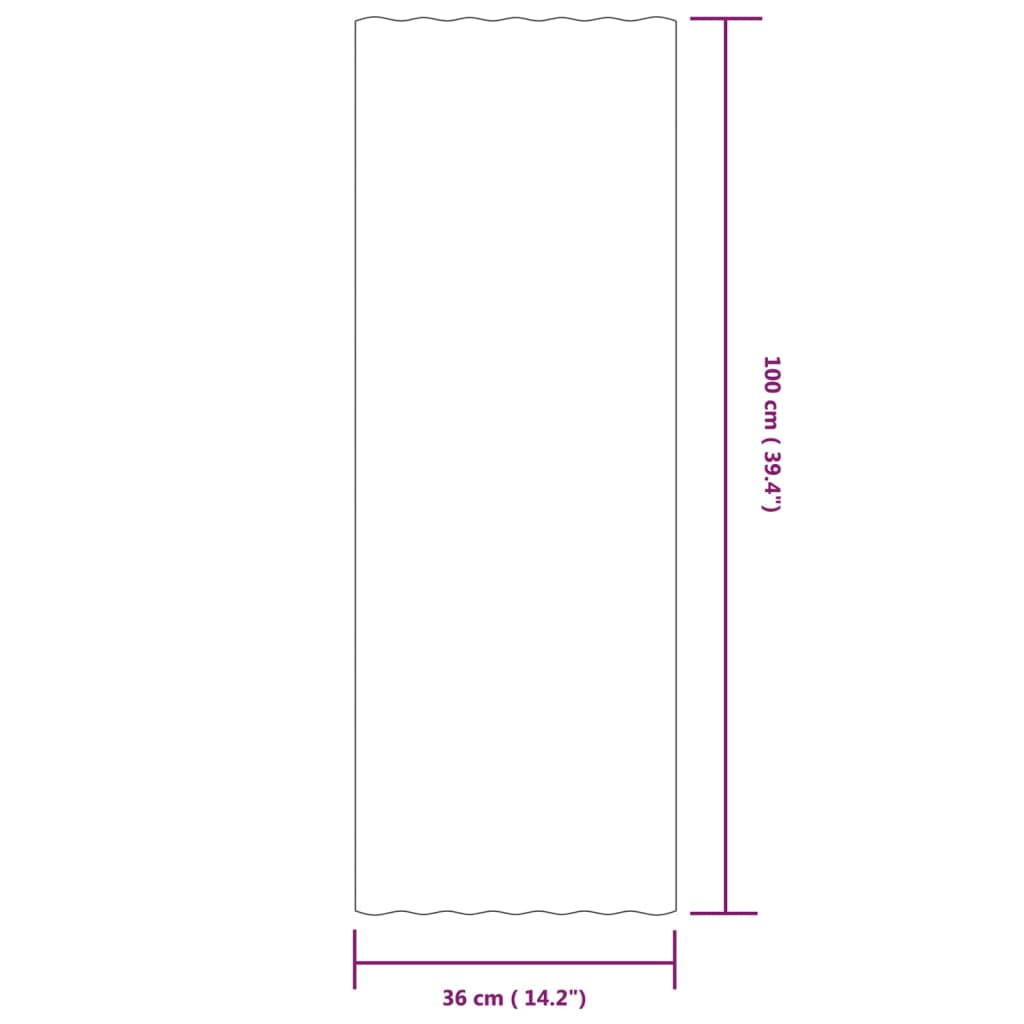 Pannelli per Tetto 12 pz Acciaio Verniciato a Polvere 100x36 cm cod mxl 72938