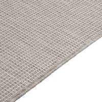 Tappeto da Esterni a Tessitura Piatta 200x280 cm Tortora 340784