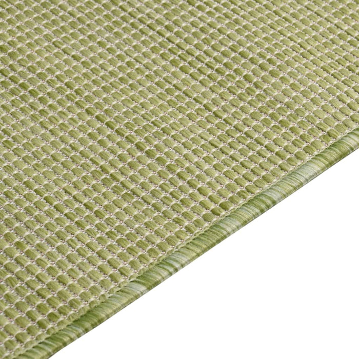 Tappeto da Esterni a Tessitura Piatta 100x200 cm Verde cod mxl 64932