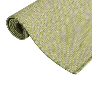 Tappeto da Esterni a Tessitura Piatta 120x170 cm Verde cod mxl 64520