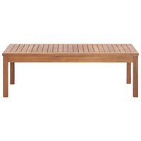 Set Salotto da Giardino 4pz con Cuscini Legno Massello Acacia 318338